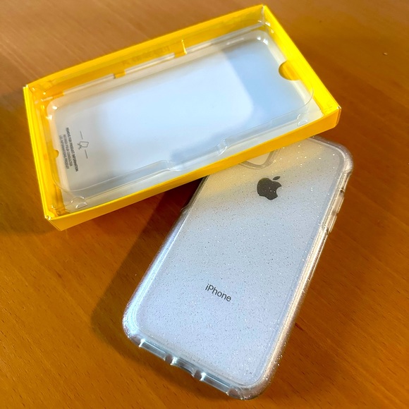 NEW Otterbox Symmetry iPhone 11: Clear Glitter Phone Case, Brand